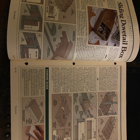 🎉5/$10🎉 Woodsmith magazine vol 15 number 89 October 1993 pendulum clock - Picture 4 of 7